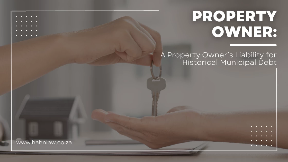 A Property Owner’s Liability for Historical Municipal Debt